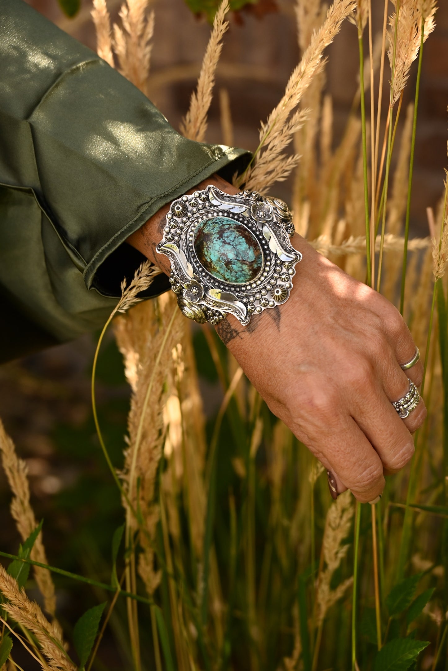 Beauty and the Beast | Treasure Mountain Turquoise Cuff