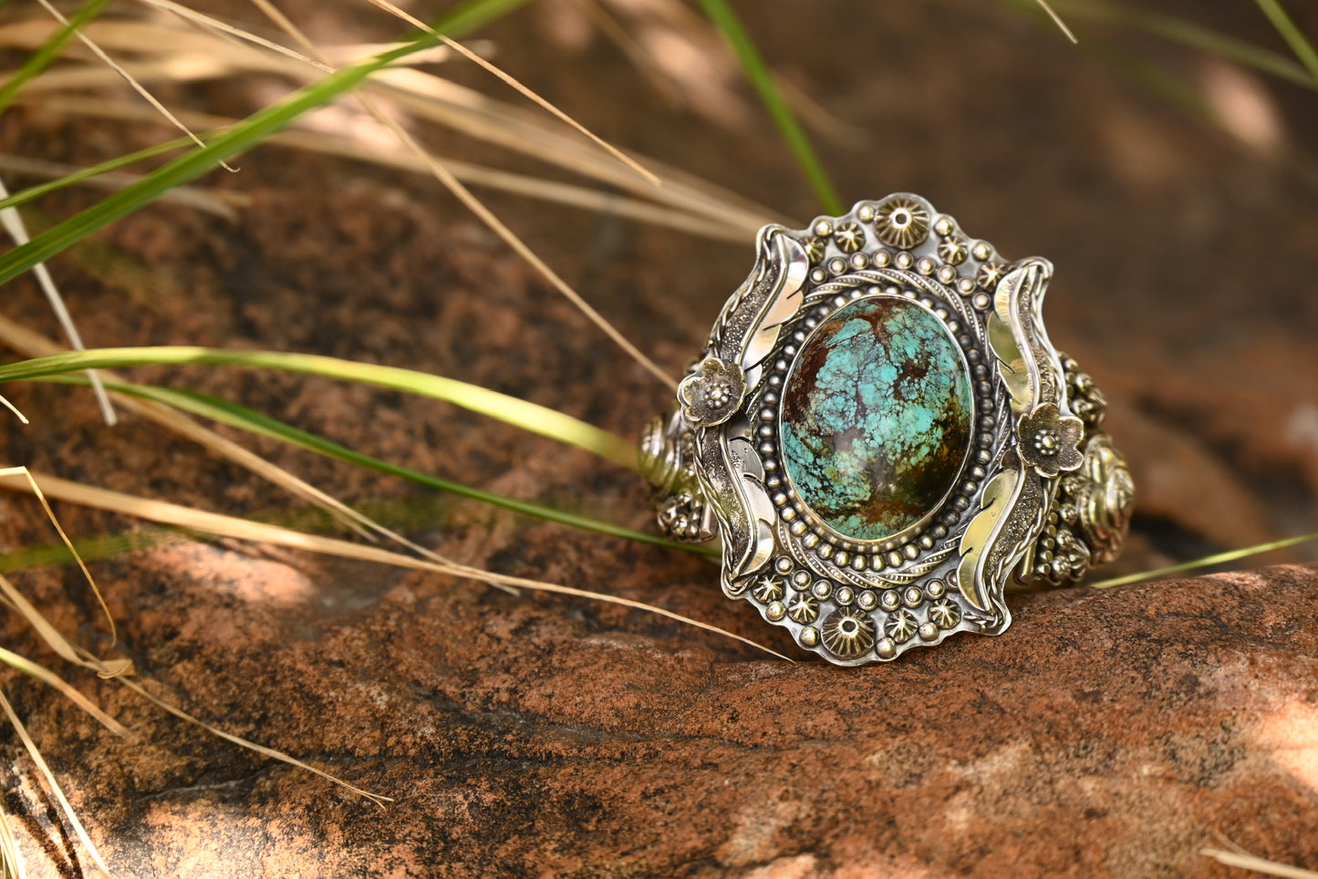 Beauty and the Beast | Treasure Mountain Turquoise Cuff