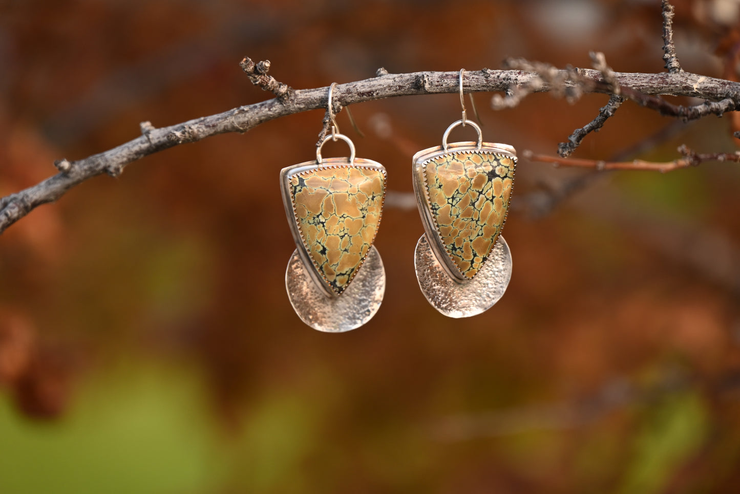 Hubei Turquoise Shields | Earrings