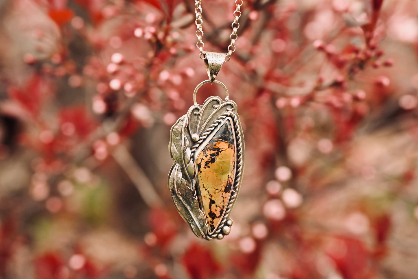 Blackjack Turquoise Pendant