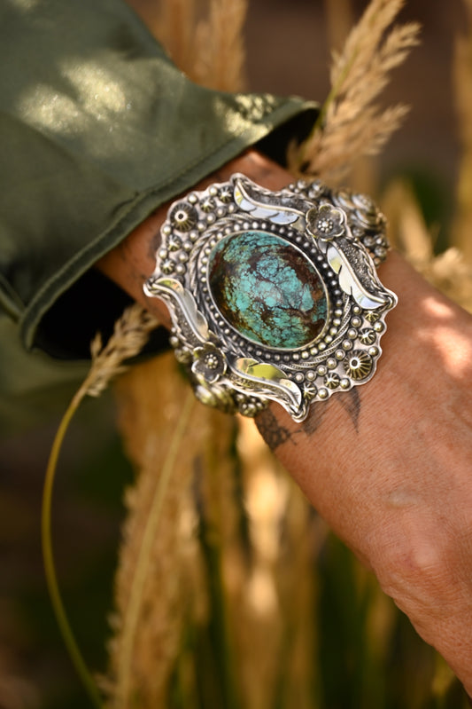 Beauty and the Beast | Treasure Mountain Turquoise Cuff