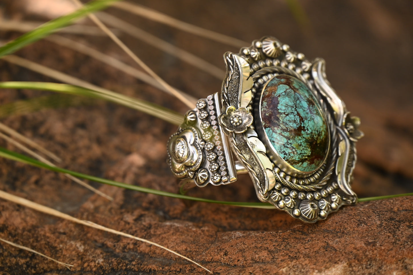 Beauty and the Beast | Treasure Mountain Turquoise Cuff