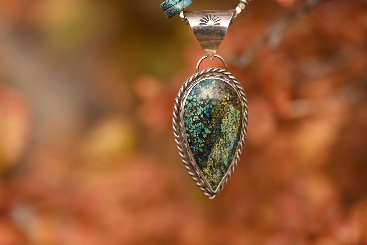 Polychrome Turquoise | Pendant