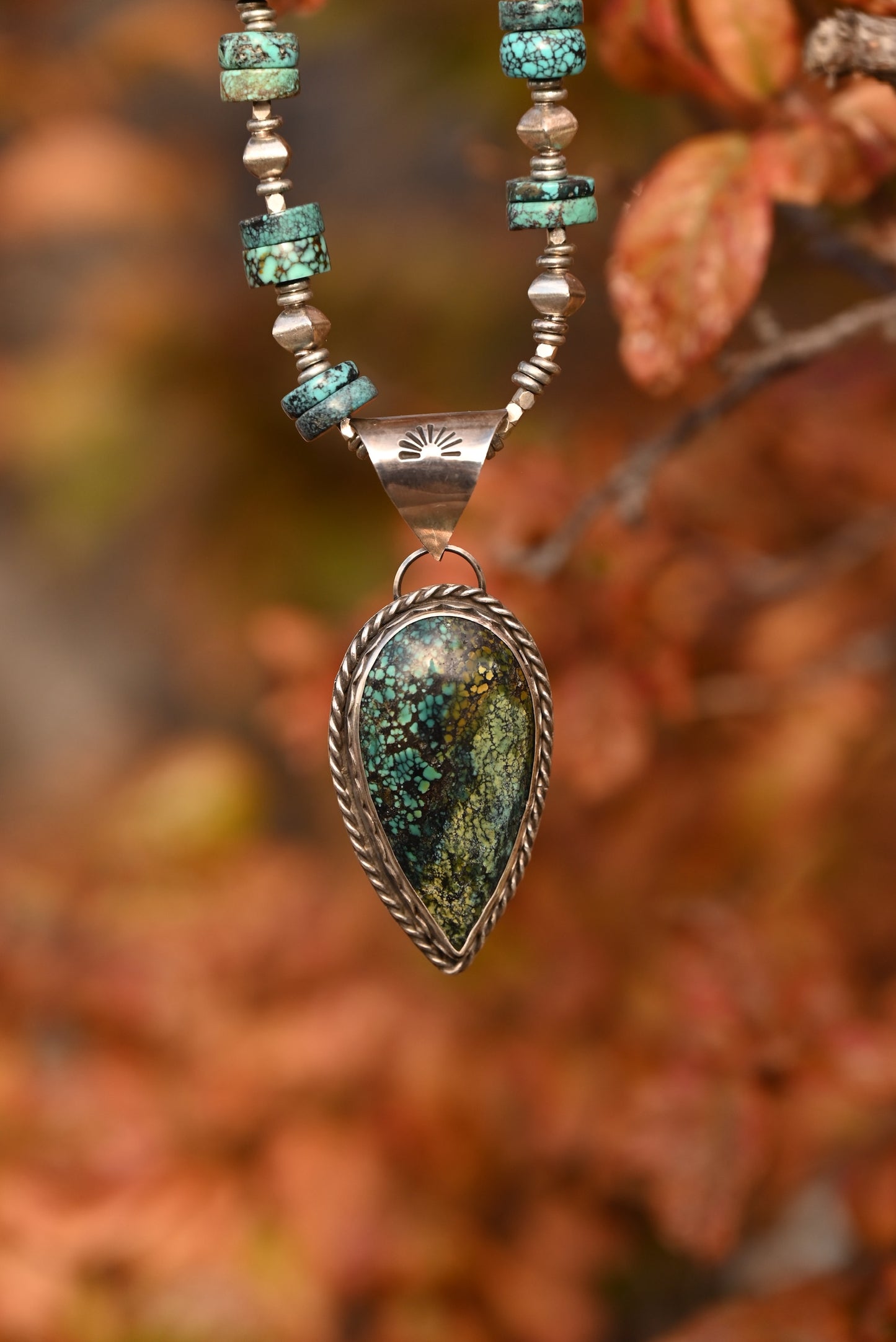 Polychrome Turquoise | Pendant