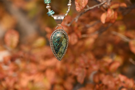 Polychrome Turquoise | Pendant