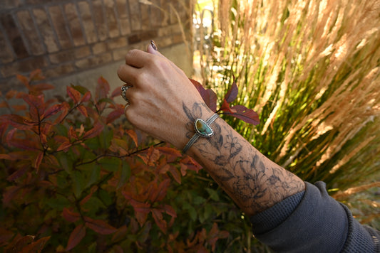 Polychrome Turquoise Stacker | Cuff