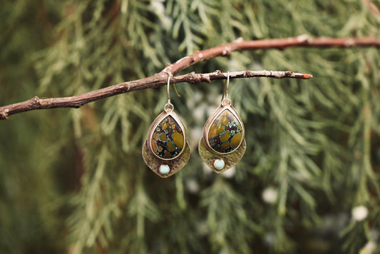 Treasure Mountain Turquoise earrings