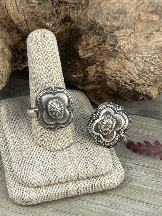 "Solemn Bloom"- Option for Ring or Pendant