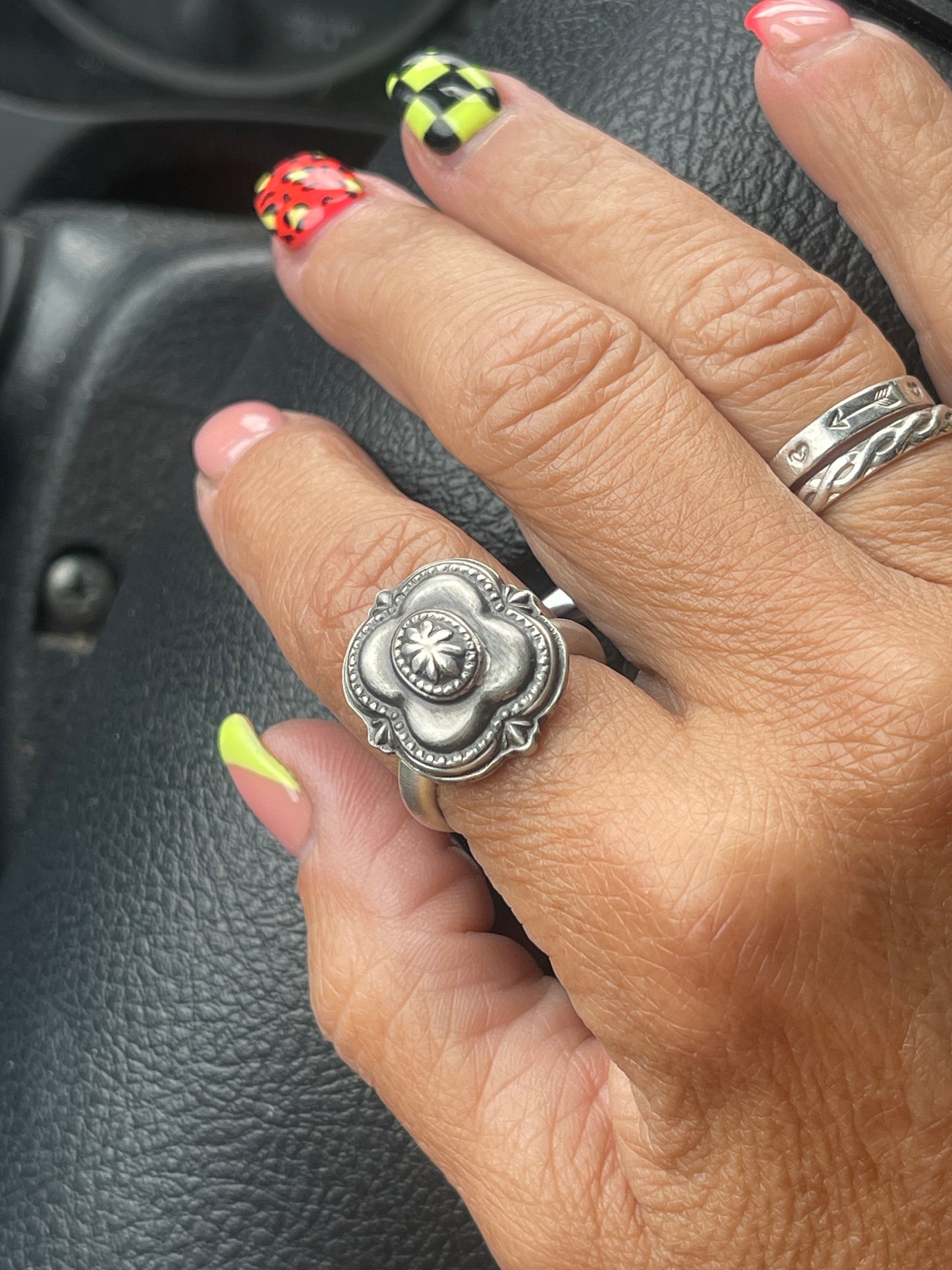 "Solemn Bloom"- Option for Ring or Pendant