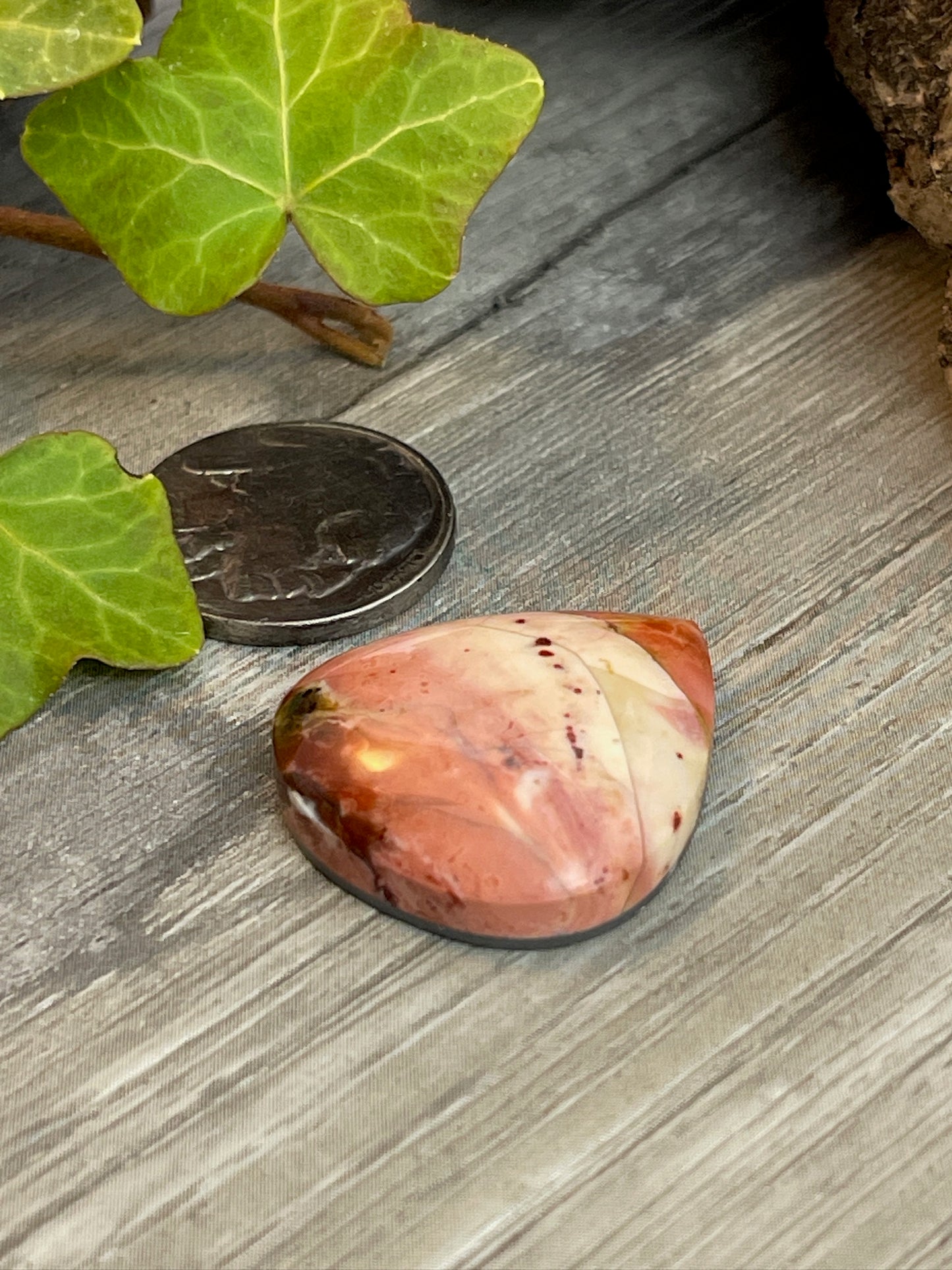 Chunky Boho- Rare Pink Tiffanystone Opalized Flourite- 31 Carat