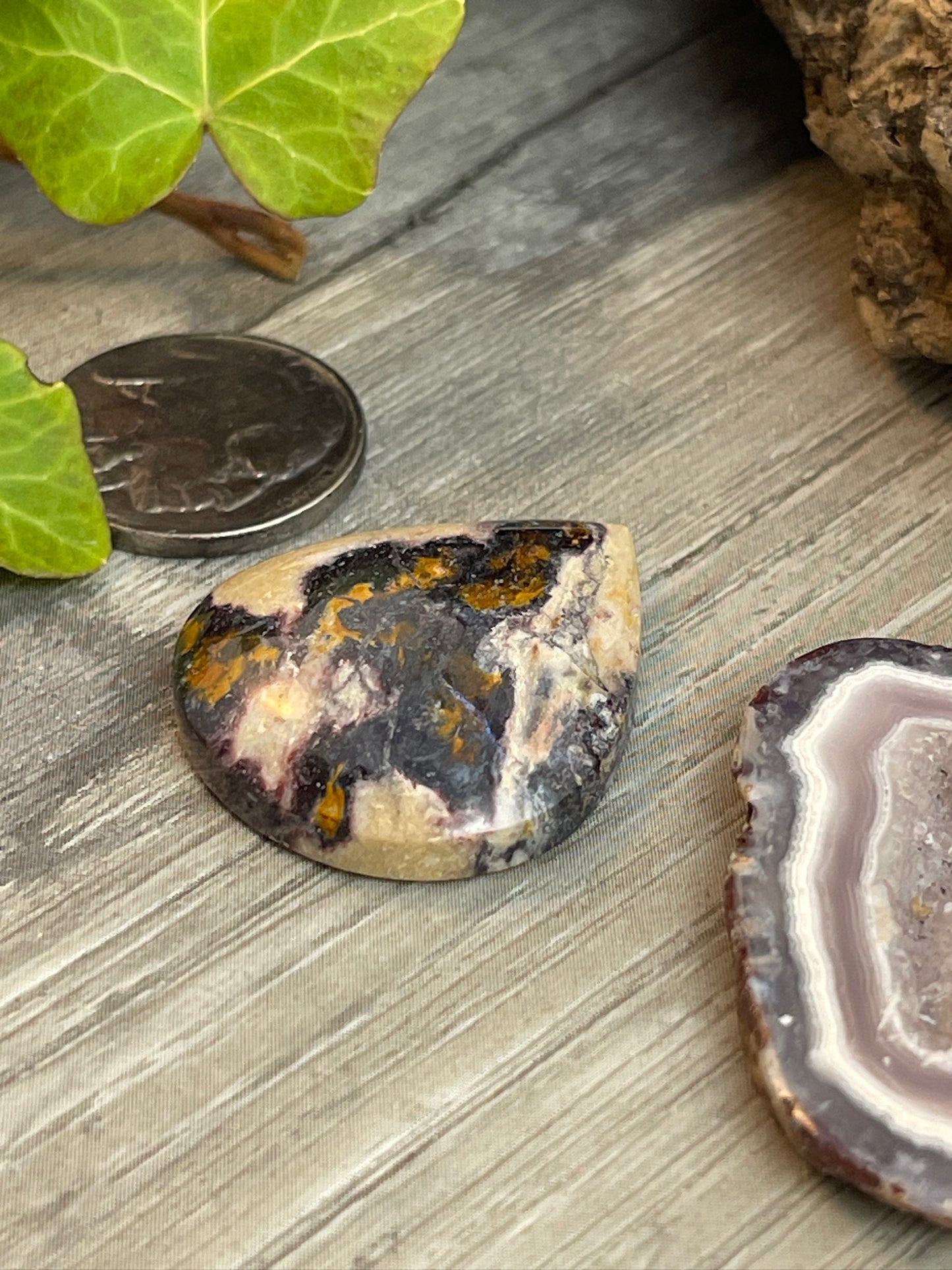 Chunky Boho- Indian Blanket Jasper Self Collected in Southern Utah- 45 Carat