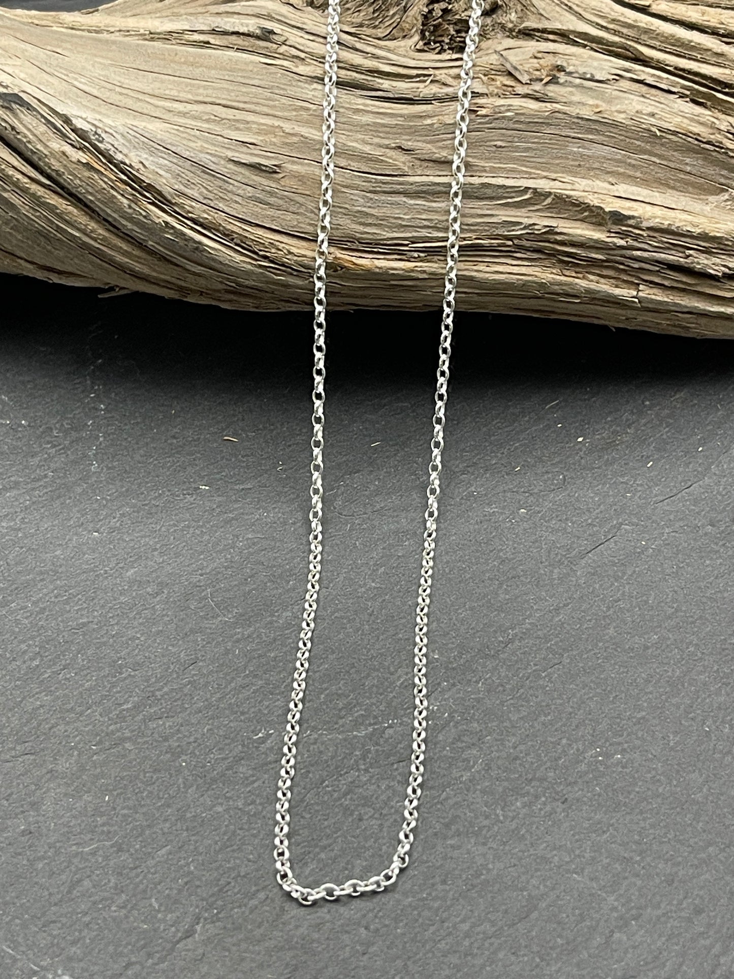 18" Sterling Rolo chain