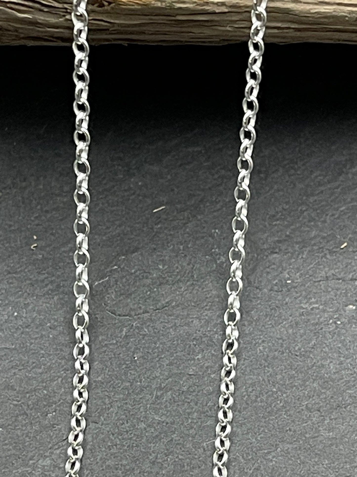 18" Sterling Rolo chain