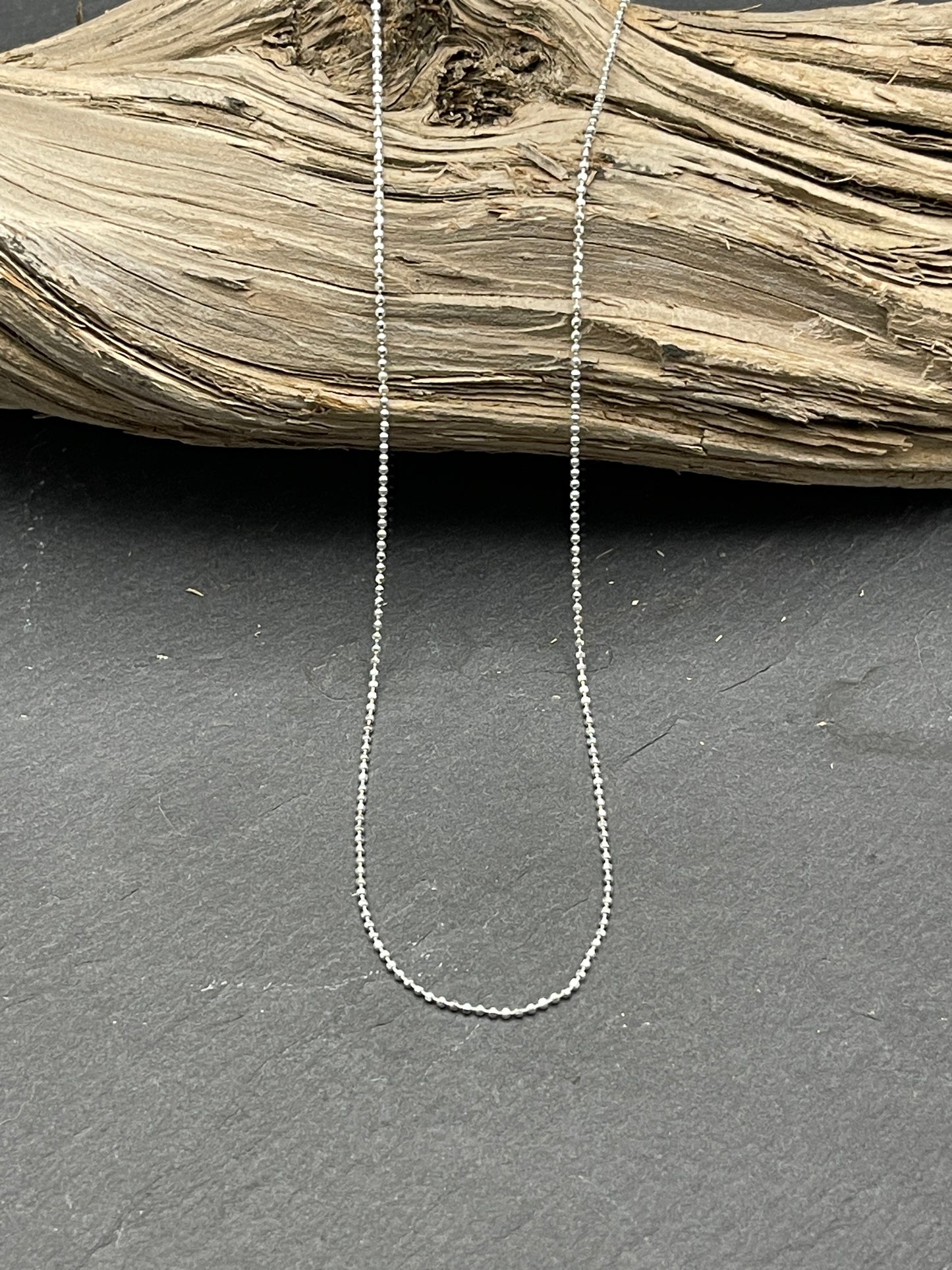18" Sterling Bead chain