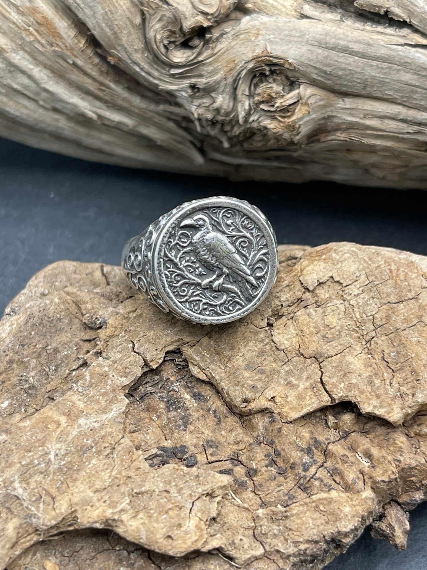 Watchers Wing Signet Ring