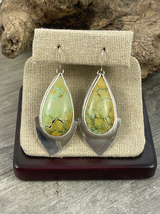 Sunrise Australian Variscite teardrops