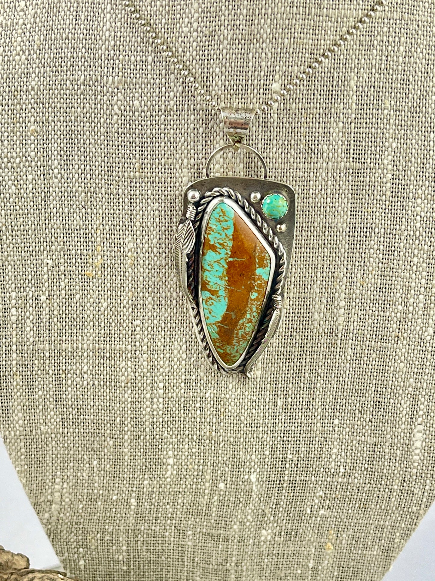 Royston Turquoise Pendant