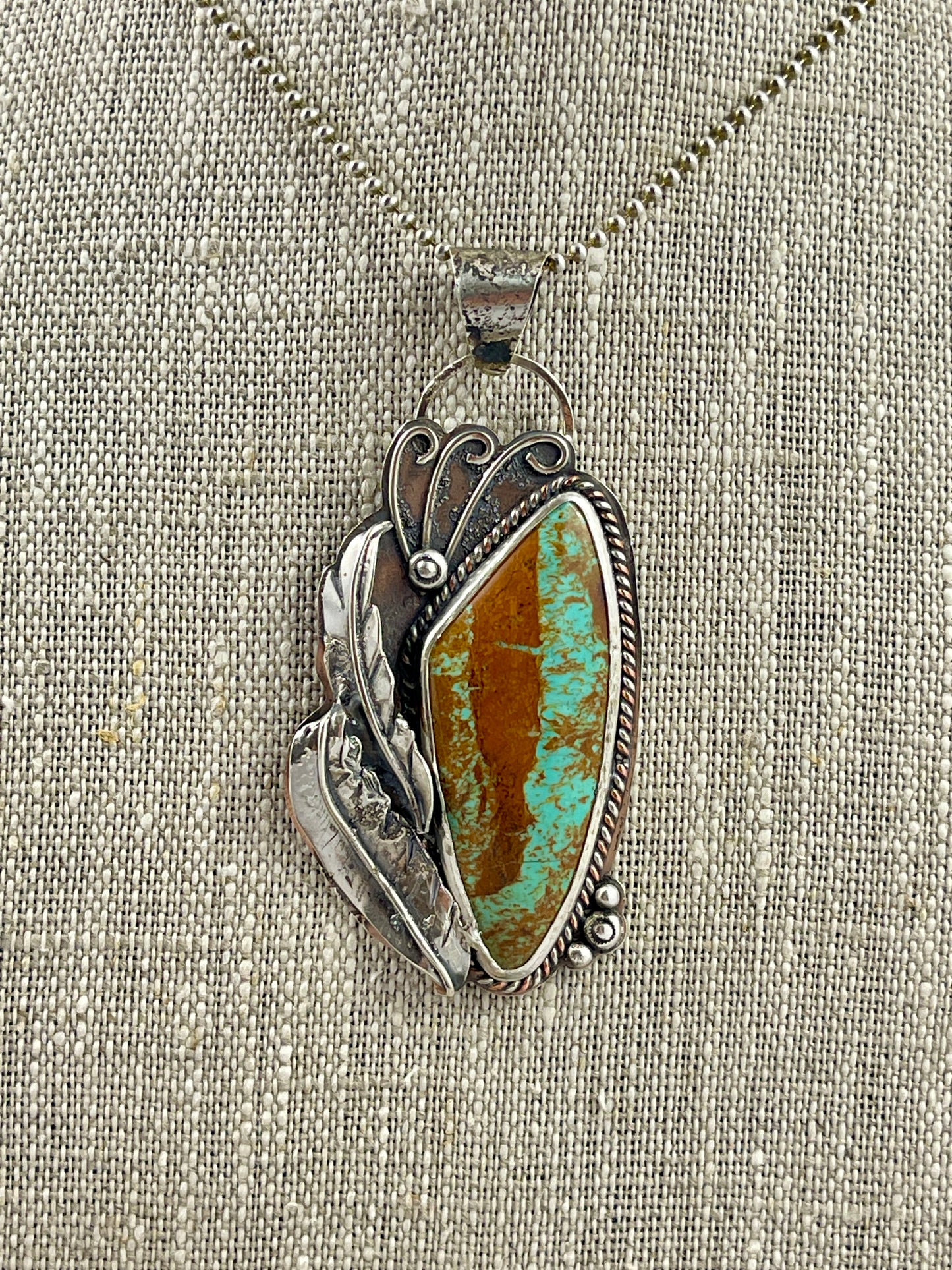 Royston Turquoise Pendant